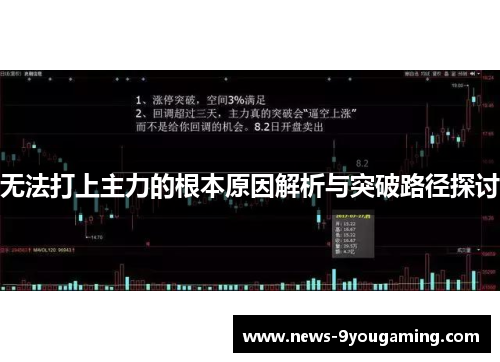 无法打上主力的根本原因解析与突破路径探讨