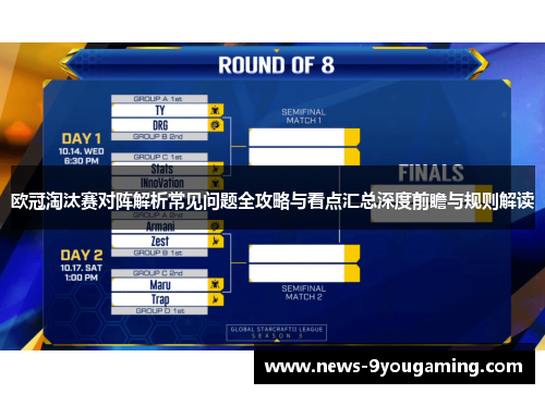 欧冠淘汰赛对阵解析常见问题全攻略与看点汇总深度前瞻与规则解读