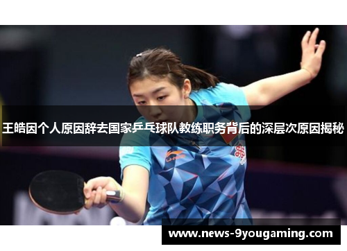 王皓因个人原因辞去国家乒乓球队教练职务背后的深层次原因揭秘